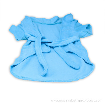 wholesale towel fabric soft Super Absorbent Dog Clothes